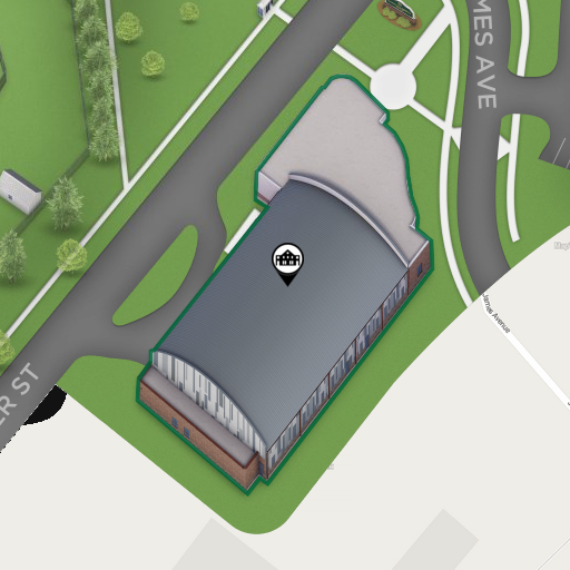Campus map of Jamestown Manufacturing Technology Institute