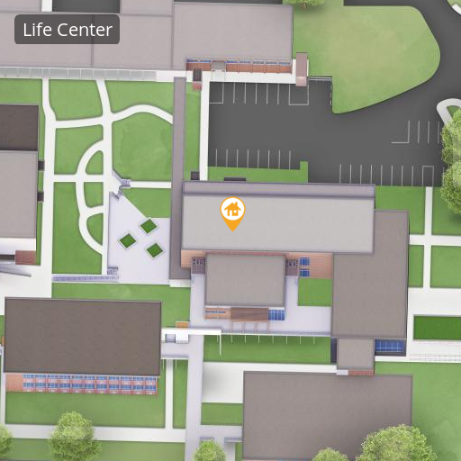 Student Affairs Building view from Interactive Campus Map