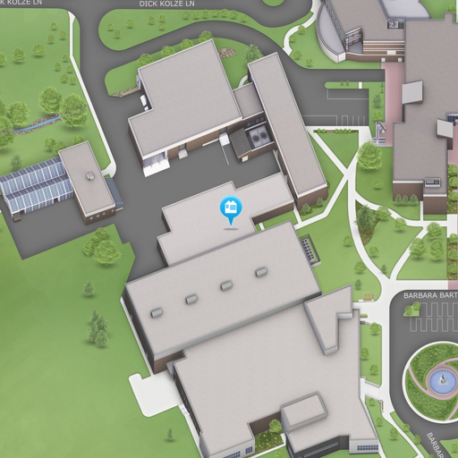 Map of Building S, Marketing Services