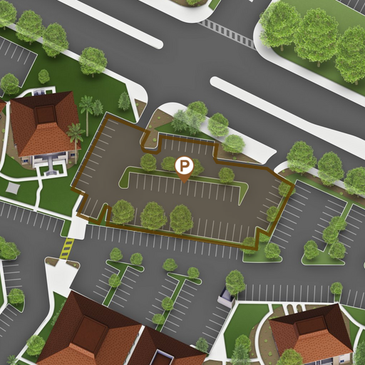 Village Visitor Parking Lot