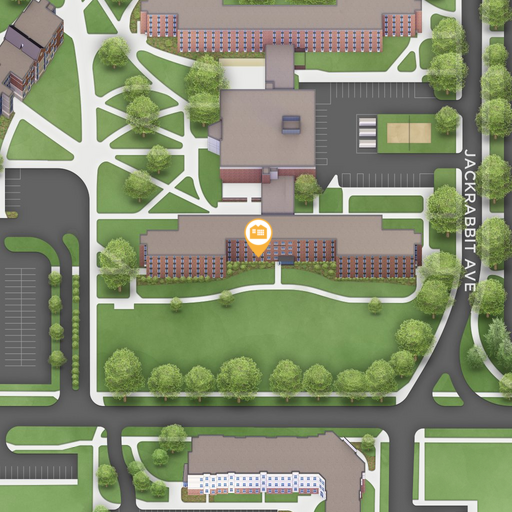 Map snapshot of Binnewies Hall