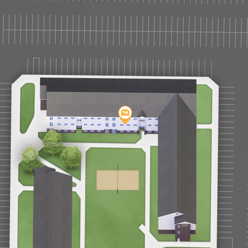 Map snapshot of Meadows North Apartments 