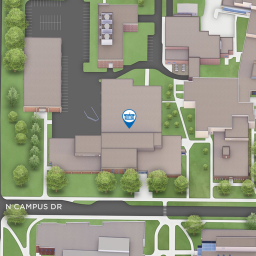 Map snapshot of Animal Science Complex