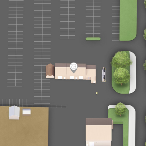 Map snapshot of Residential Life Facilities Builidng