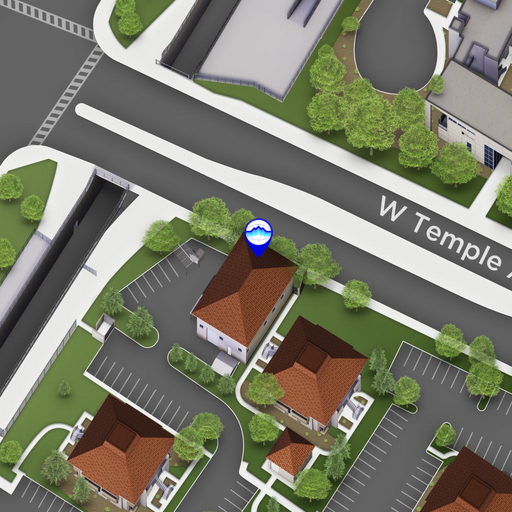 SE Corner of S. Campus Dr. and Temple Ave. (Eastbound)