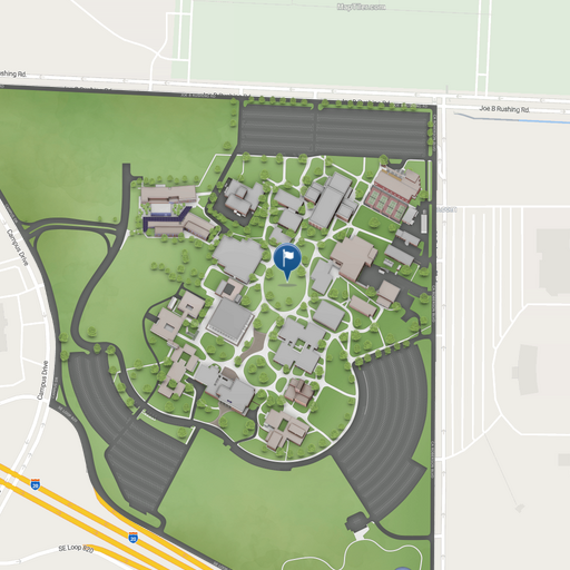 Tcc South Campus Map Campus Map, South   Tarrant County College