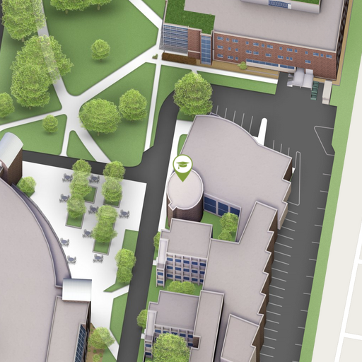 Hayman Hall on Interactive Campus Map