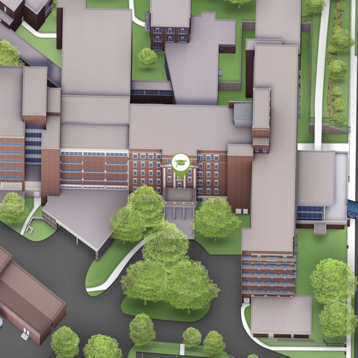 St. Benilde Tower on Interactive Campus Map