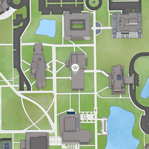 Campus map: Lecture Hall