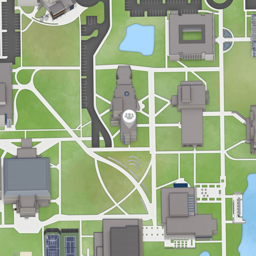 Campus map: Henke Wing