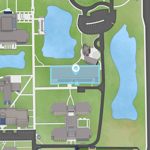 Campus map: Lynn Residence Center