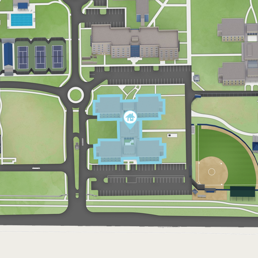 Campus map: de Hoernle Residence Hall