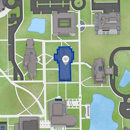 Campus map: Green Center