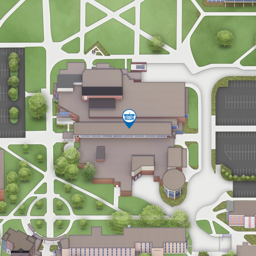Map snapshot of the University Student Union