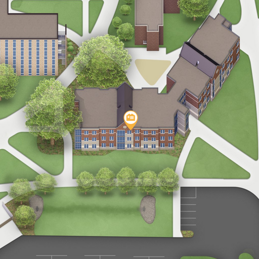 Map snapshot of Hyde Hall