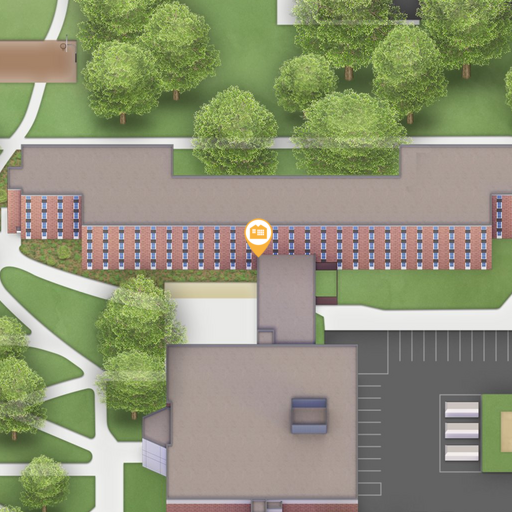Map snapshot of Young Hall
