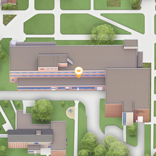 Map snapshot of Crothers Engineering Hall