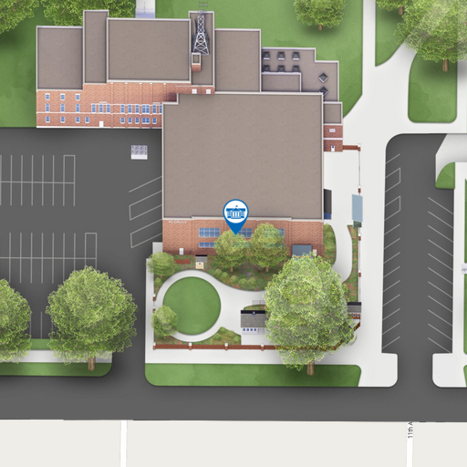 Map snapshot of Fishback Center for Early Childhood Education