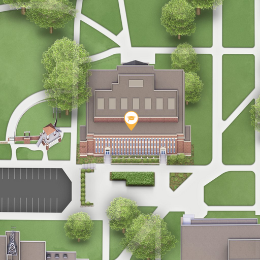 Map snapshot of Lincoln Hall