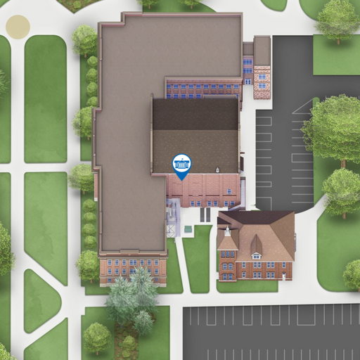 Map snapshot of Morrill Hall