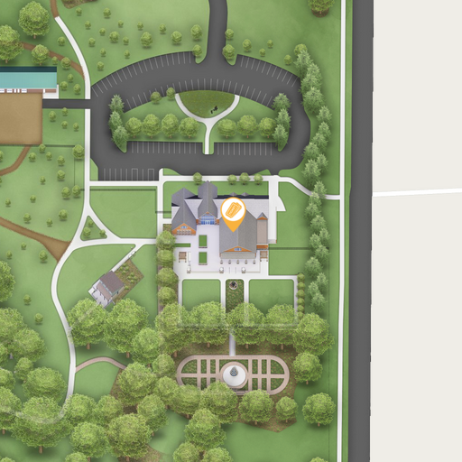 Map snapshot of McCrory Gardens Education & Visitor 