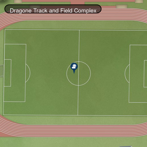 Map of Dragone Track/Field