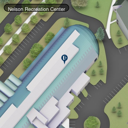 Map of Memorial Field House Nelson Multi-Use Area