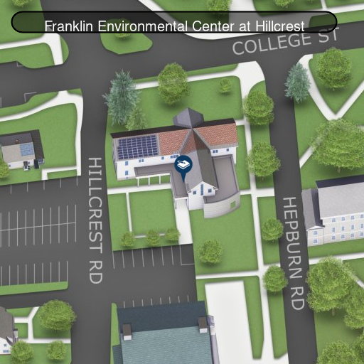 Map of Franklin Environmental Center, The Orchard-Hillcrest 103