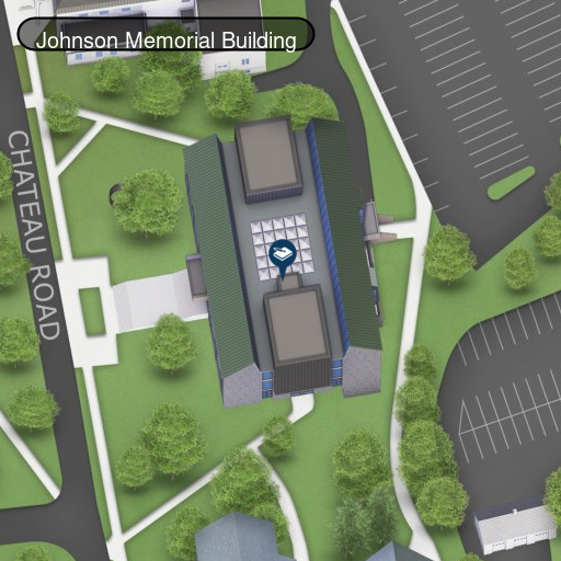 Map of Johnson Memorial Building, Pit Space