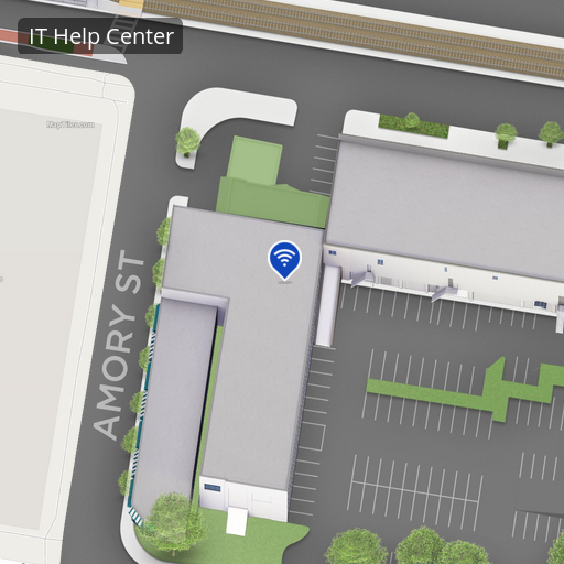Map location for IT Help Center