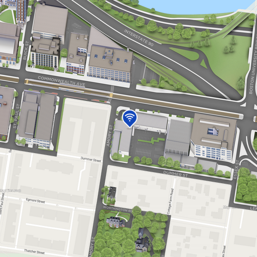 IT Help Center location on BU Maps