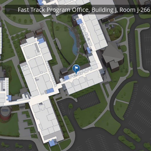 Map of Building J Room J-266