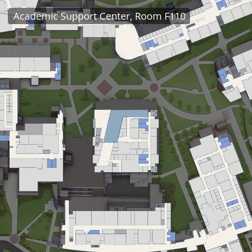 Map to Tutoring Center