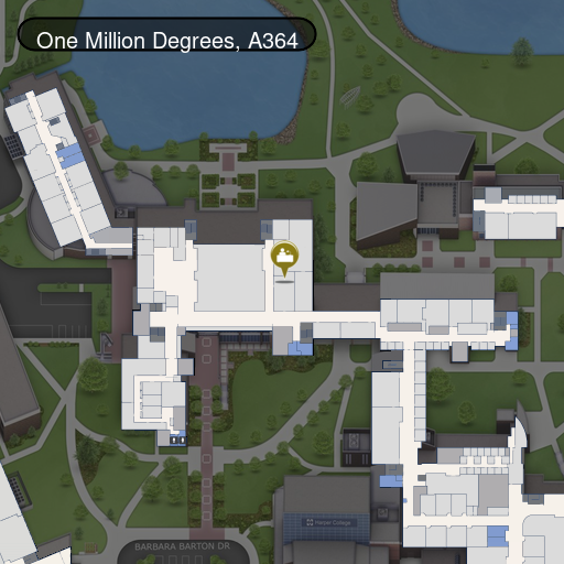 Map to One Million Degrees