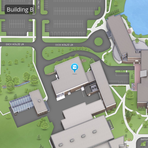 Map of Building B