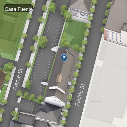 Map of Casa Fuente MML Multimedia Lab
